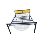 Cama de 2 Plazas – Estilo Industrial en Hierro y Madera