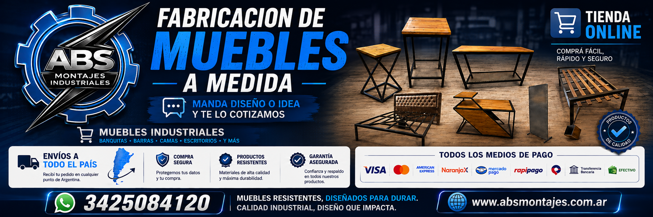 Muebles a medida !!! contactate 3425084120